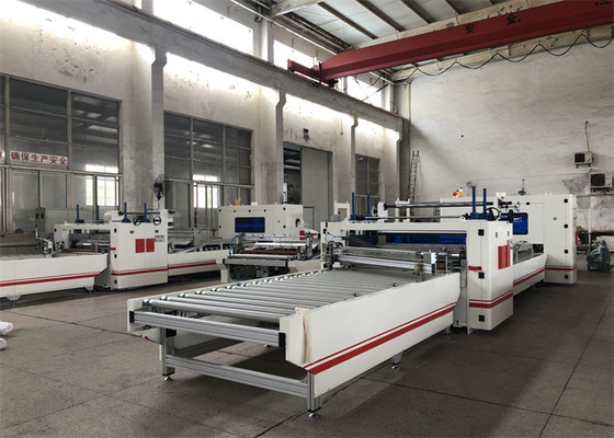 HPL Acryl- PVC-HAUSTIER PUR heiße Schmelz-klebende Beschichtungs-Maschine Selbst-Cuttor 63.04KW